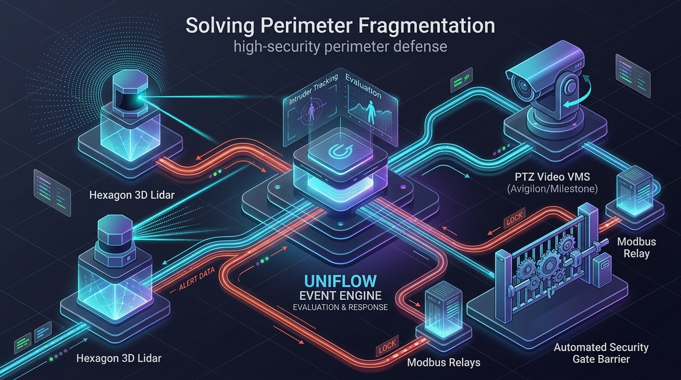 Perimeter Intrusion Defense & Automated Camera Tracking
